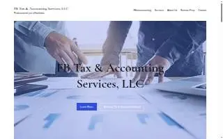 FB Tax and Accounting Services website