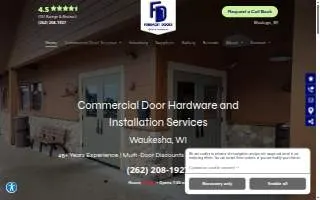 Foremost Doors website