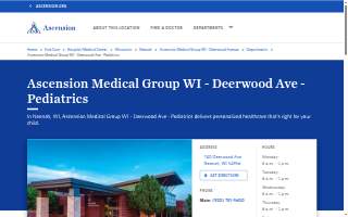 Ascension Medical Group WI - Deerwood Ave - Pediatrics