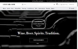 Cellars Wine & Spirits Inc website