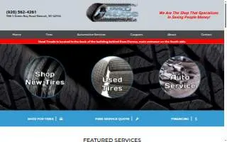 Used Treads New and Used Tire Store of Neenah website