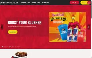 Dave's Hot Chicken of New Berlin website