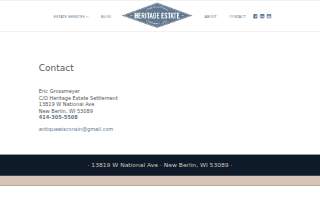 Heritage Estate Settlement