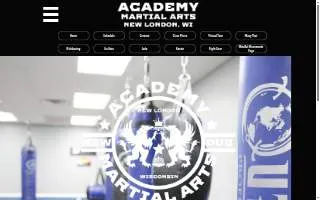 Academy Martial Arts website