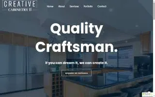 Creative Cabinetry LLC website