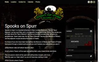 Spooks On Spurr website