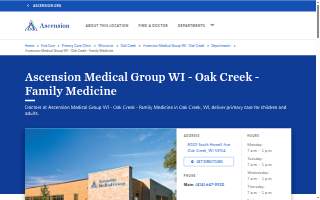 Ascension Medical Group WI - Oak Creek - Family Medicine