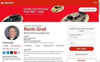 Kevin Grall - State Farm Insurance Agent website
