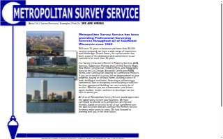 Metropolitan Survey Service Inc of Shorewood