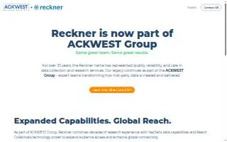 Reckner (Milwaukee) website