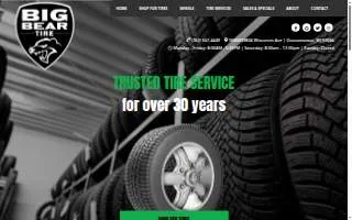 Big Bear Tire website