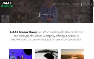 Joe Haas Media website