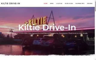 Kiltie Drive-In website