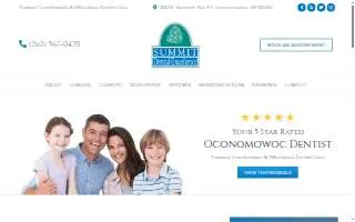 Summit Dental Excellence website