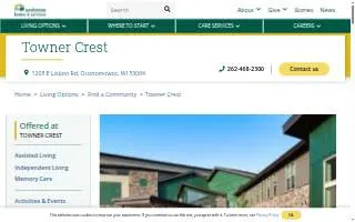 Towner Crest website