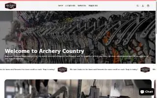 Archery Country website