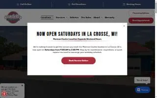 Cordell's Automotive Service & Tire website