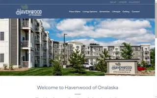 Havenwood of Onalaska website