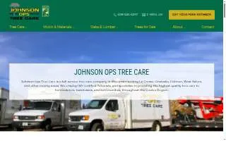 Johnson Ops Tree Care website