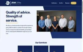 JRM CPAs website