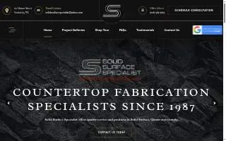Solid Surface Specialist website