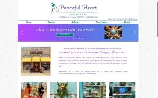 Peaceful Heart website
