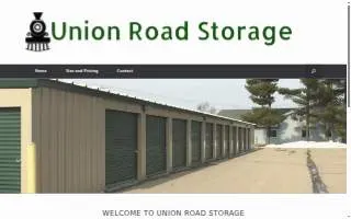 Union Road Storage website