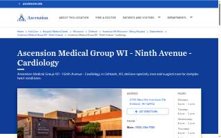 Ascension Medical Group WI - Ninth Avenue - Cardiology