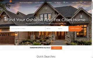 First Weber Oshkosh website