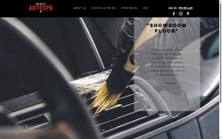 Fox Valley Auto Spa website