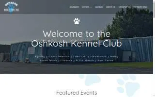 Oshkosh Kennel Club website
