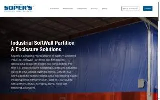 Soper Companies website