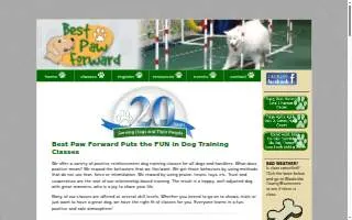 Best Paw Forward of Pewaukee website