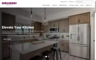 Bielinski Homes of Pewaukee website