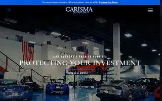 Carisma Customs website