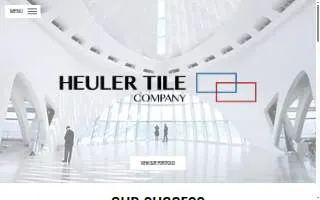 Heuler Tile Company website