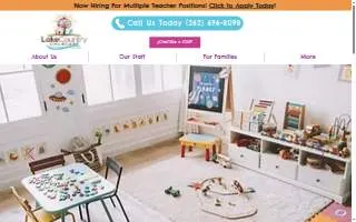 Lake Country Childcare website