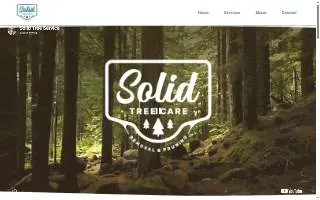 Solid Tree Care of Pewaukee website