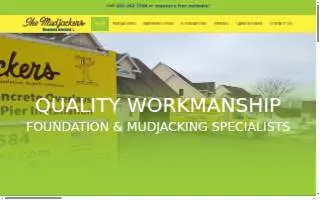 The Mudjackers LLC of Pewaukee website