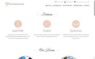 An Innovative Care - AFH II website