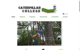 Caterpillar College Preschool website