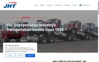 JHT Holdings Inc website