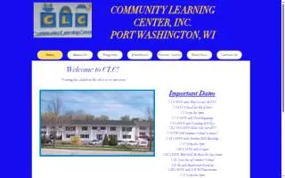 Community Learning Center of Port Washington website