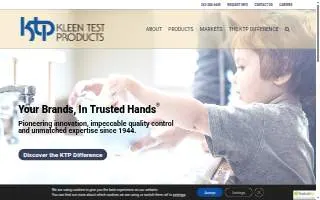 Kleen Test Products Corporation website