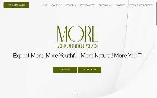 More Medical Aesthetics & Wellness website