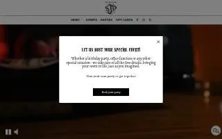 Sir James Pub website
