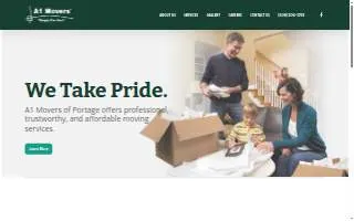 A1 Movers - Portage website