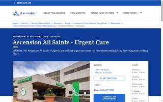 Ascension All Saints - Urgent Care