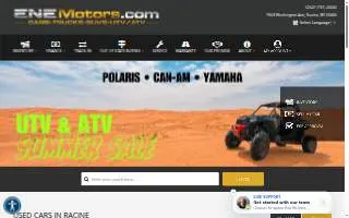 ENE Motors website