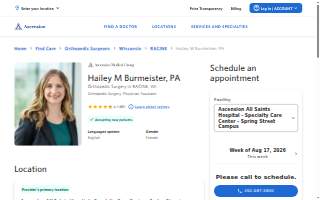 Hailey M. Burmeister, PA